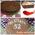 El cooksnap de Dolors Conti cuando hizo Bizcocho de chocolate sin huevos.