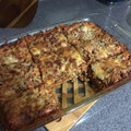 El cooksnap de Luis Barajas cuando hizo Lasaña de carne.