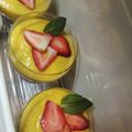 El cooksnap de Lin Saenz cuando hizo Flan de plátano.