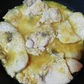 El cooksnap de Pilar Castro cuando hizo Cazón en salsa .