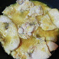 El cooksnap de Pilar Castro cuando hizo Cazón en salsa .