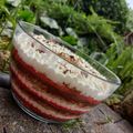 Pamacsvirág Cooksnap-ja, amikor elkészítette a(z) Egyszerű poharas málnás sajttorta receptet.