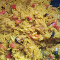 El cooksnap de Fabiana Mora cuando hizo Arroz con mejillones.