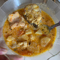 El cooksnap de Elizabeth Galeano cuando hizo Pira caldo.