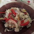 El cooksnap de Matias Voisard cuando hizo Filet de merluza al horno con vegetales.