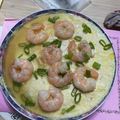 Linda Chen 的 鮮蝦豆腐蒸蛋（電鍋版） cooksnap