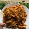 Cooksnap dari leny subekti untuk resep Ayam suwir pedas