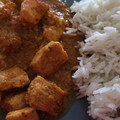 El cooksnap de Sandra S. Oliva cuando hizo Pollo al curry con leche de coco.