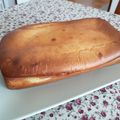 El cooksnap de Sandra Nuñez cuando hizo Queixada (tarta de queso).