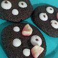 El cooksnap de Eugenia cuando hizo Monster Cookies de lacasitos para Halloween.
