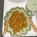 Cooksnap dari Ina Sakinah untuk resep 2. Mie Tek tek Simpel (Mpasi 1 tahun)