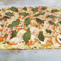 El cooksnap de Maria Martinez Gala cuando hizo Pizza masa coliflor.