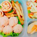 Cooksnap dari Fieta Ari untuk resep Nasi Kepal isi Sosis tabur Keju buat bekal