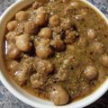 Anjita Mahajan's cooksnap of when they made छोले मसाला भाजी (chole masala bhaji recipe in marathi).