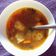 Izukami Cooksnap-ja, amikor elkészítette a(z) Pikáns, könnyű leves sajtgombóccal receptet.