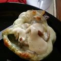 ashlee.larsen2's cooksnap of when they made Philly cheesesteak stuffed bell peppers.