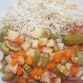 El cooksnap de Edgar cuando hizo Filete de pescado con verduras.