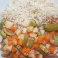 El cooksnap de Edgar cuando hizo Filete de pescado con verduras.