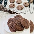 Monica Rangaswamy's cooksnap of when they made Chocolate cookies with choco chips.