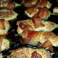 Alicia 's cooksnap of when they made Bacon wrapped jalapeno poppers.