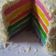 Cooksnap dari rina cita untuk resep Steamed rainbow cake lembut banget
