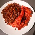 Agyagassy Doris Cooksnap-ja, amikor elkészítette a(z) Kínai pirított tészta szezámmagos (és natúr) csirkemellel receptet.