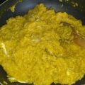 El cooksnap de Aldana Sept cuando hizo Risotto de zapallo.