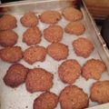 El cooksnap de Gabriela Moreno cuando hizo Galletitas de avena.