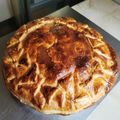 El cooksnap de Ofelia80 cuando hizo Pizza rústica de hojaldre con pavo y queso Provolone.