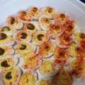 bobby g's cooksnap of when they made Delightful Deviled Eggs for a Crowd.