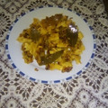 El cooksnap de Fernando Vega Barea cuando hizo Arroz con pechugas de pollo muy sencillo.
