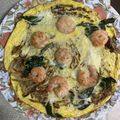 卓嵐屏 的 早午餐系列🍳 -鮮蝦馬鈴薯煎蛋 cooksnap