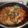 El cooksnap de Cecilia Davini cuando hizo Costeletas (chuletas) de cerdo con arroz exquisito.