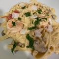 Cooksnap de Pedro Santos quando cozinhou Massa com Camarão.