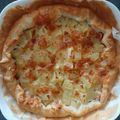 il Sofia quando ha preparato Torta salata con patate, prosciutto e mozzarella