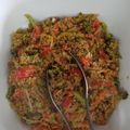El cooksnap de Paola Vasquez cuando hizo Quinua y brocolí al estilo arroz.