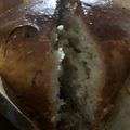 El cooksnap de maria isabel colonniello cuando hizo Pan dulce con chips de chocolate.