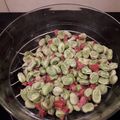 El cooksnap de Erikillo cuando hizo Wok de habitas tiernas con jamón al ajillo.