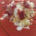 El cooksnap de Mireia Puig cuando hizo Salmorejo.