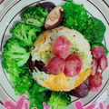 Sonja Liao 的 花椰菜南瓜菇燉飯(電子鍋版) cooksnap