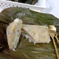Cooksnap Noor Atika Mahamood semasa beliau membuat Lepat Pisang.