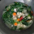 Cooksnap dari Bayoe Tr untuk resep Sayur bobor bayam