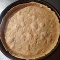 El cooksnap de Karen Jaimes cuando hizo Masa para tarta de harina integral (sin ninguna otra harina).