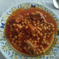 El cooksnap de Luci Garcia Garcia cuando hizo Garbanzos con costillas de cerdo.