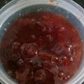 El cooksnap de Noe Zaino cuando hizo Dulce de uvas.