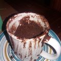 El cooksnap de Gloria Arancibia Carrasco cuando hizo Volcan de Dulce de Leche (microondas).