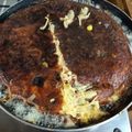 El cooksnap de AbueliCarmencita cuando hizo Tortilla de papas rellena con queso y jamón.