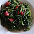 Cooksnap dari Indriana Joseph untuk resep Tumis kangkung balacan (#postingrame2_sayurtumis)