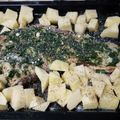 El cooksnap de Patry Isla cuando hizo Colita de cuadril con papas y calabacín al horno.