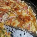 El cooksnap de Raky Sa cuando hizo 🥧 Tarta de jamón, queso y cebolla 🧀.